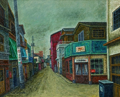 路地にて(旧玉の井)